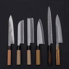 How Many Japanese Knive Do You Own Ira Deba Yanagiba Honyaki Japanese Kitchen Knives Kitchen Knives Knife