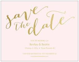 Save The Dates Horizontal Flat Wedding Save The Date Cards Blush And Gold Wedding Feathers Printing Wedding Invitations Pink Save The Dates Wedding Saving