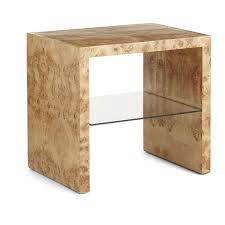 Oslo Burl Wood Veneer Side Table Burled Wood Burled Wood Furniture Wood Veneer