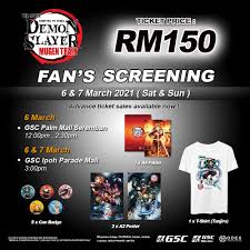 Recent top hits in gsc palm mall. Gsc Tickets For Demonslayer Fan S Screening Are Facebook
