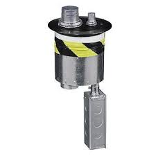 Hubbell Wiring S1r6ptffblk Recessed 1 Piece Fire Rated Poke Thru Device Black Scrubshield Systemone