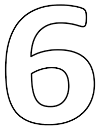 This game works well with a larger group size, at least 6 children. Printable Number 6 Coloring Page Free Printable Coloring Pages For Kids