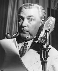 NIGEL BRUCE Adventures of Sherlock Holmes RARE RADIO PHOTO Dr. Watson PIPE 