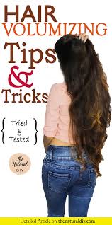 The most important step in getting volume for fine hair starts in the shower, explains brianna colette, stylist at. Hair Volumizing Tricks I Swear By The Natural Diy