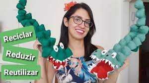 Jacare De Caixa De Ovo Youtube