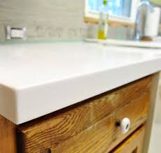 Our White Corian Counters Are In And We Love Them Young House Love Bathroom Countertops White Kitchen Countertops Corian Kitchen Countertops