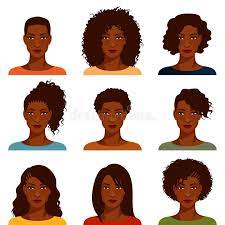 African American Women With Various Hairstyle Beautiful African American Women Sponsored Adver In 2021 African American Hairstyles Hair Styles American Hairstyles