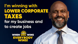 💼✨ I'm winning with Lower Corporate Taxes! Why? Because when businesses  pay less in taxes, they can do MORE for everyone. ✓ More investment in  growth ✓ More jobs created ✓ Better