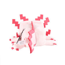 Axolotl plush toy,the 12.6 inch pink axolotl doll from minecraft . Minecraft Caves Cliffs Axolotl Plush 8 Inches Mattel Official Minecraft Shop