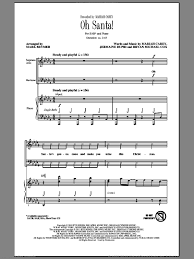 И другие скачать в mp3 и слушать музыку онлайн. Carey Oh Santa Sheet Music For Choir Sab Soprano Alto Bass