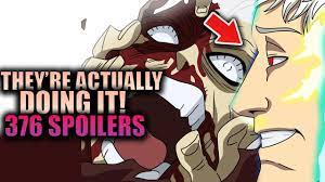 THEY'RE FINALLY DOING IT! / My Hero Academia Chapter 376 Spoilers - YouTube