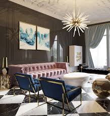 Arielle Interiors Luxury Elegant And Beautiful Living Room With Chesterfield Sofa Best Top Living Room Design Modern Trendy Living Rooms Living Room Designs
