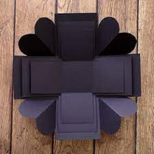 Score a piece of 7½x7½in cardstock at 2½ and 5in on both sides. 54 Exploding Paper Boxes Ideas Explosion Box Exploding Boxes Exploding Box Card