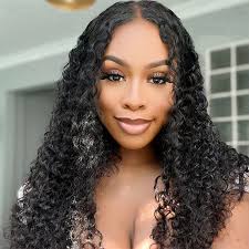 Pizazz Hair 13x4 Glueless HD Lace Front Human Hair Wig Clear Lace Body Wave  Deep Wave Straight Available