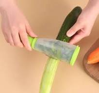 STORAGE PLASTIC PEELER Fruit Vegetable Peeler Kitchen Tool With Comfort