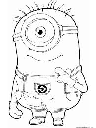 Click on the coloring page to open in a new widnow and print. Minions Coloring Pages Free Printable Minions Coloring Pages