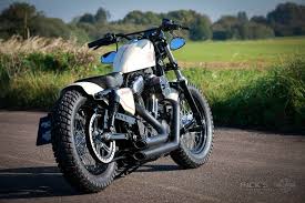 Mit der 48 hat harley davidson eine auflage der sportster auf den markt. Sportster 48 Beige Bobber Rick S Motorcycles Harley Davidson Baden Baden