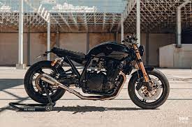 Muscle Retro A Yamaha Xjr1300 From Bad Winners Yamaha Cafe Racer Custom Bikes