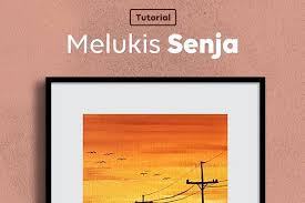 Cara melukis pohon daun hijau bagus buat pendidikan anak anak. Art Craft Cara Mudah Melukis Senja Untuk Isi Waktu Di Rumah Line Today Line Today