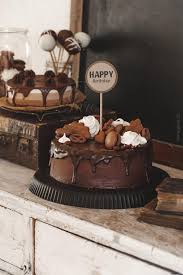 Es hat alles super geklappt. G Wie Geburtstag Von Meinem Mann Rezept Fur Baumnuss Schokotorte