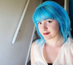 Bubblegum Blue Crazy Colour Blue Color