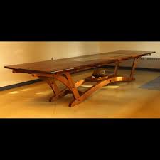 Firehouse Table Wood Table Legs Large Dining Table Dining Table