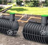 Автономная канализация (био септик работает без насоса и автоматики!) на 3  человека