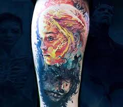 15 of the craziest game of thrones tattoos. Game Of Thrones Tattoo By Brian Della Constanza Post 23174