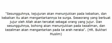 Check spelling or type a new query. Hikmah Perilaku Jujur Dalam Kehidupan Sehari Hari Biasakan Sejak Dini