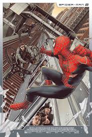 Tormented peter parker (tobey maguire) battles a sinister scientist who uses mechanical tentacles for destructive purposes. Spider Man 2 2004 1000 X 1491 Spiderman Spiderman Comic Spider Man 2