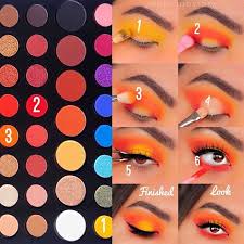 Easy everyday eyeshadow | james charles palette eye makeup tutorial. Pin By Makeup Lover On Makeup Makeup Morphe Makeup Tutorial Eyeshadow Orange Eye Makeup