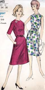 1960s Misses Summer Cocktail Sheath Dress I D Classify This Interesting Patter Vintage Dress Patterns Vintage Vogue Sewing Patterns Pattern Fashion