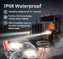 Amazon.com: High Soar Headlights Assembly for Peterbilt 386 ...