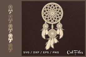 Download 3d Layered Dream Catcher Graphic By 2dooart Creative Fabrica In 2020 Dream Catcher Graphic Gold Ink PSD Mockup Templates