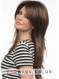 For a long time, the shag haircut — a heavily layered cut inspired by the '70s — has been a style reserved for cool models and rock 'n' rollers who can. Long Shaggy Hair Layers Style With Swept Bangs Monofilament Top Wig D4 Wwa733 Long Shag Hairstyles Long Hair Styles Hair Styles