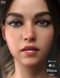 Biljana Hd For Genesis 8 Female 3d Models And 3d Software By Daz 3d Digital Art Girl Female Art Model Face