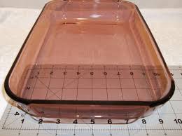 Beautiful Vintage Pyrex Cranberry Rectangular Casserole Baking Dish 3 Qt Cake Pan Pink Glass Large Heavy Duty Oven Co Baked Dishes Pyrex Vintage Vintage Baking