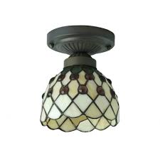 Shop for flush mount ceiling lights and the best in modern furniture. 6 Inch Mini Semi Flush Mount Ceiling Light In Tiffany Stained Glass Style Beautifulhalo Com
