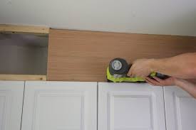 How To Enclose The Space Above Kitchen Cabinets In 2020 Above Kitchen Cabinets Kitchen Cabinets On A Budget Kitchen Cabinets