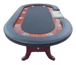 95 Dealer Spot Poker Table With A Metal Chip Tray 2 Drop Boxes Custom Poker Tables Poker Table Poker