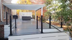 If your patio or deck is on the ground and you want a little bit more privacy, you can choose to install a living wall. 8 Deck And Patio Ideas Visionscapes Land Design Architectural Landscape Design Virginia Beach Chesapeake Norfolk Va