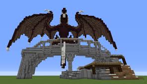 Browse get desktop feedback knowledge base discord twitter reddit news minecraft forums author forums. Dragon Perched On Bridge Minecraft Map