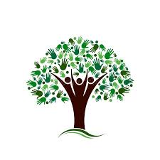 With a family tree, you are able to trace your family's story through time. Family Tree With Hands Network Vector Logo Stock Vector Illustration Of Ecology Help 125932493