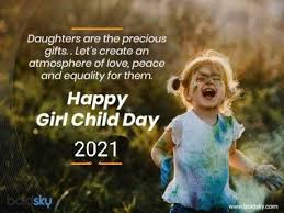 August 11 is son and daughter day, a day for parents to show their love and appreciation for their children. Solar International School Sanchore Good Wishes On National Girl Child Day Facebook