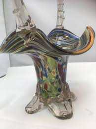 Only 1 available and it's in 2 people's carts. Vintage Murano Glass Flower Basket Fab For Sale In Wolverhampton West Midlands Preloved