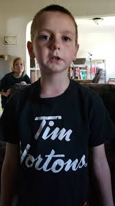 The little boy can't even talk properly yet, still, he sings the song  beautifully.