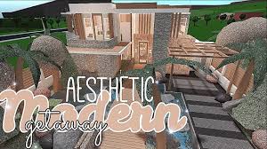 Aesthetic Modern Getaway Bloxburg House Build Youtube Aesthetic family house | bloxburg build. aesthetic modern getaway bloxburg house build