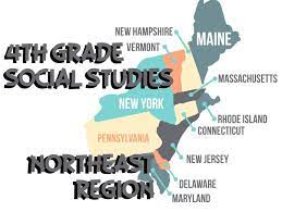 1600 x 2200 jpeg 376 кб. Fourth Grade Social Studies Northeast Region States And Capitals