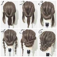 Updo Diy For Medium Length Hair Ile Ilgili Gorsel Sonucu Lowbunhairstylesshoulderlength Low Bun Hairstyles Shoulder Length Hairstyle Women Pinterest Hair Styles Updos For Medium Length Hair Medium Length Hair Styles