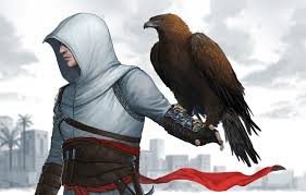 Altair has a camera for every budget: Wallpaper Bird Eagle Assassin Assassin S Creed Altair Bird Altair Ibn La Ahad Character Game Art Altair Ibn LaÊ¼ahad By Wo Li Giao Altair Assassin Creed Wo Li Giao Images For Desktop Section Igry